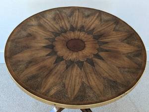 lot 128 image: Baker Stately Homes Georgian Marquetry Side Table