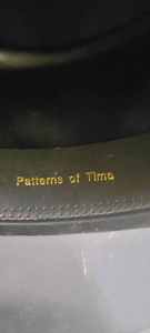 lot 36 image: Felt Top Hat with Black Case Inscribed with Patterns of Time, Size 61CM