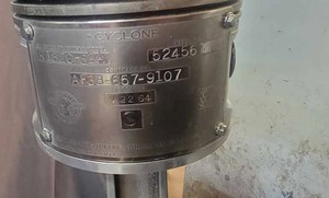 lot 40 image: Curtis Wright Aircraft Engines Cyclone Piston Display - Air Force. Model. R1820-82,  In the development of short-range attack missiles for the US Air Force 1964