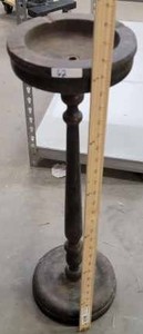 lot 62 image: Vintage Smoke Stand - Missing Ash Tray