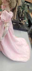 lot 145 image: Porcelain Princess Doll with a Pink Dress