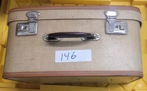 lot 146 image: DurKopp Vintage German Portable Sewing Machine with Case
