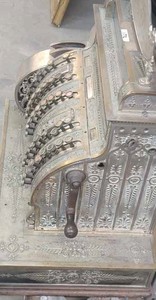lot 172 image: Ornate Vintage National Cash Register