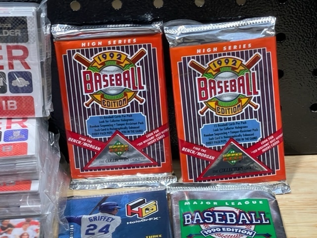 Baseball Card Packs Unopened