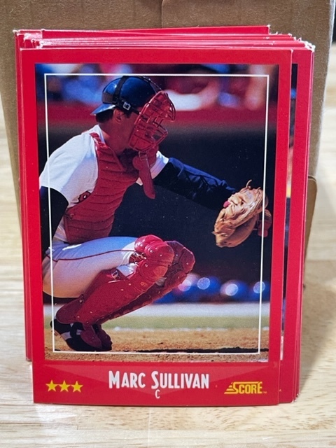 1988 Score Baseball Cards