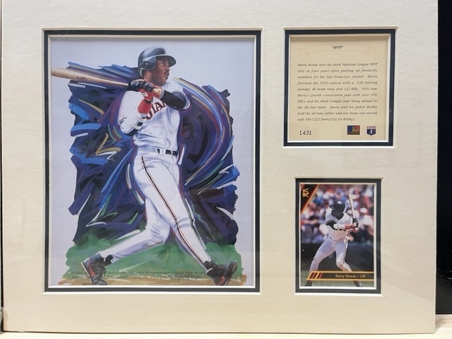 Matted Baseball Prints