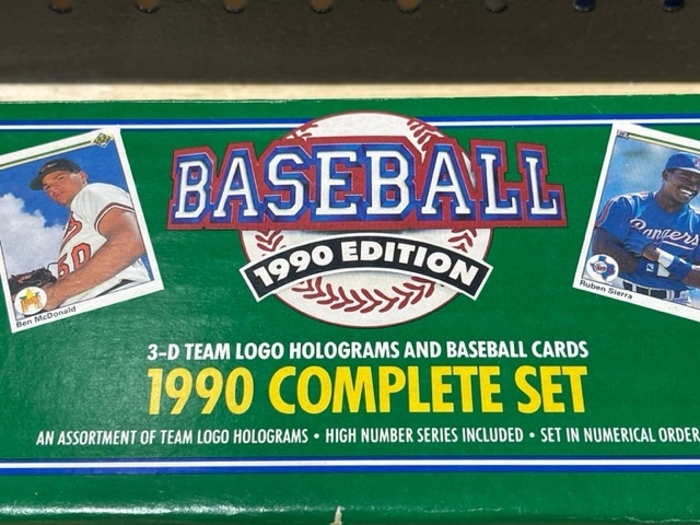 1990 Upper Deck Complete Set Baseball
