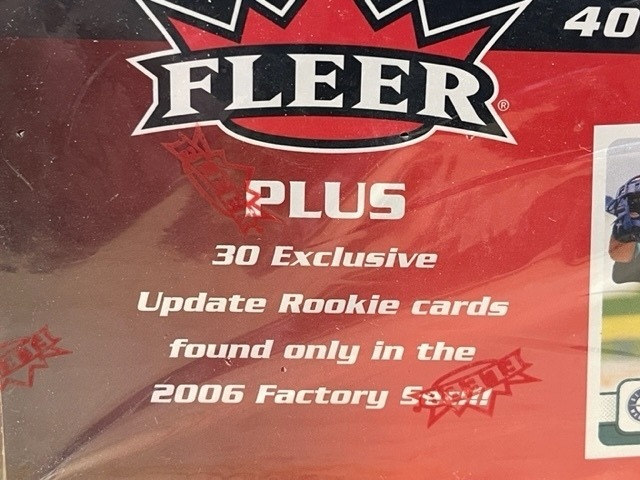 2006 Fleer Baseball Card Set