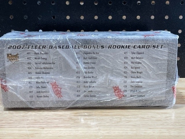 2007 Fleer Baseball Card Set