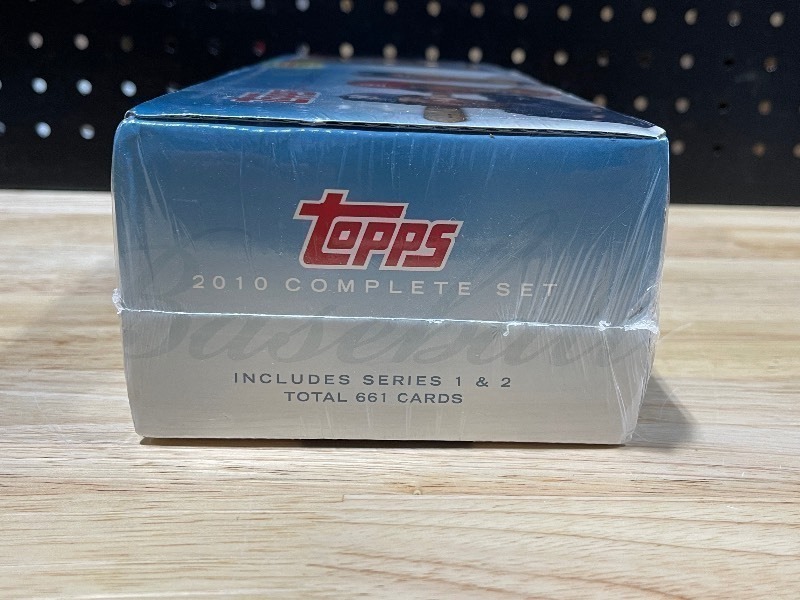 2010 Topps Baseball Card Complete Set Unopened