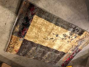 Unique Loom Barista Pache Beige 4 0 x 6 0 Area Rug   Customer Returns See Picture