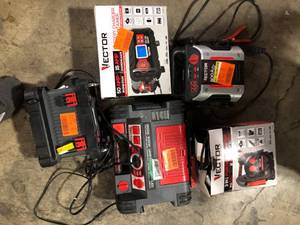 Lot of Assorted Vector Portable Power Stations Various Sizes and Conditions    Customer Returns See Picture