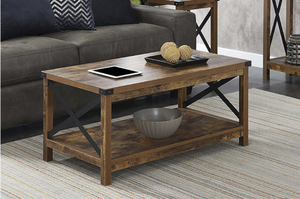 NEW Opened Box Convenience Concepts Durango Coffee Table