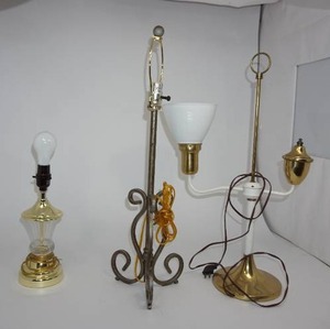 Three Electric Decorative Lamps