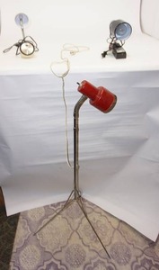 Three Electric Lamps