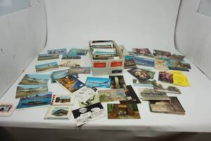 Case Full Of Pictures-Postcards-Sight Seeing Areas-Etc.