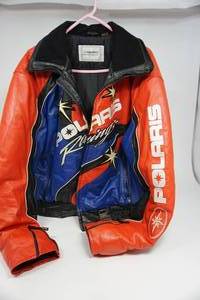 Polaris Racing Jacket- (Blue-Red-Black)--SZ--Large