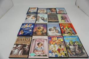 Sixteen Misc. DVD Movies