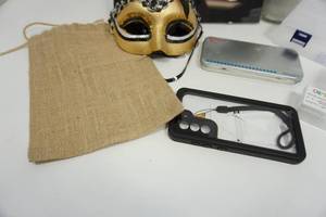 A Mask-Containers Of CHPSMS Sewing Machine Parts-Plastic Container WDrawers For Miscellaneous Storage-ETC.