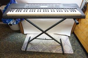 Electric Casio Keyboard- Folds Up For Storage
