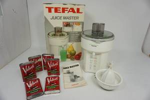 Tefal Juice Master W Booklet Included-Six Vintage Velvet Pipe & Cigarette Tobacco Packets