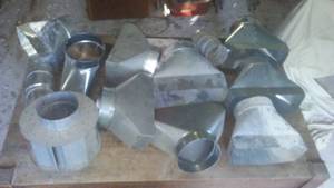 HVAC Ductwork Boots And Gas Vent Covers.