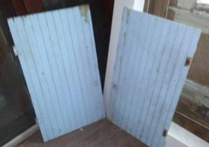 Vintage Cabinet Doors, 18 x 33, Quantity 2.