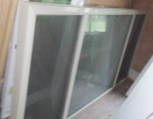 Combination Slider, Picture, Slider Vinyl Window. 94.75 x 46.5 NEW