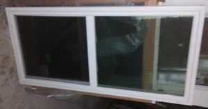 Vinyl Window Slider, NEW, 28.25 x 61.25