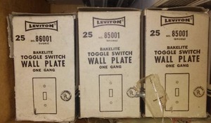 Switch Plates 6 full boxes & More