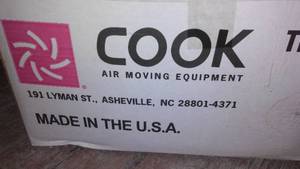 Cook Exhaust Fan