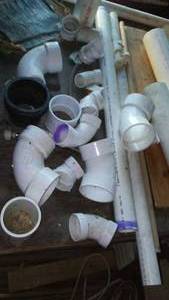 PVC fittings and Pipe & more.