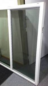 Vinyl Sliding Window.  60w x 60 h.