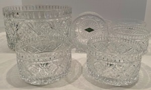 lot 33 image: SHANNON Designs of Ireland Crystal Salad Set
