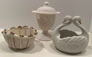 lot 46 image: Vintage Home Glass Collectibles