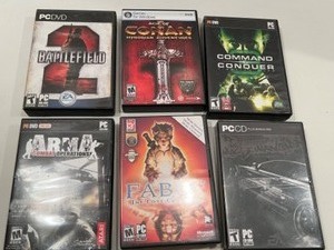 lot 66 image: 6 PC DVD-ROM War Games