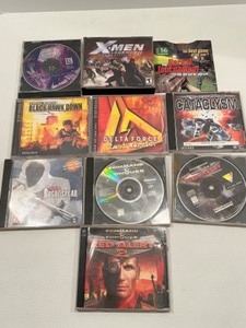 lot 67 image: Vintage PCDVD Games