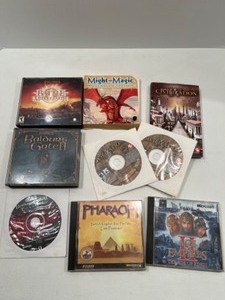 lot 68 image: Vintage PCDVD Building Games