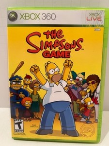 lot 77 image: The Simpsons Game - Xbox 360 Game