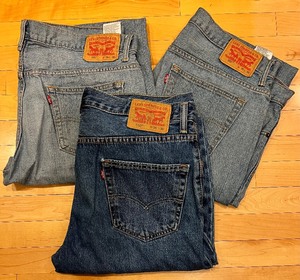 lot 58 image: 3 - LEVIS Mens Jeans - 36 x 30