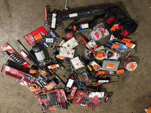 Huge Lot of Hand Tools and Hardware Various Models and Conditions    Customer Returns See Pictures