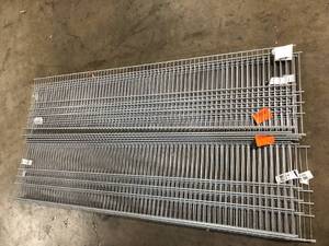 Lot of Assorted  ClosetMaid Maximum Load 72 in. W x 16 in. D Silver Ventilated Wire Shelf Customer Returns See Pictures