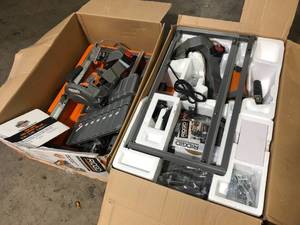 Ridgid Tile Saw Tables Costumer Returns Missing Parts See Pictures