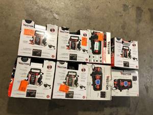 Lot of Assorted Vector Portable Power Stations Various Sizes and Conditions  Customer Returns See Pictures