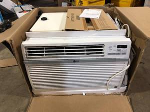 12,000 BTU 115-Volt Window Air Conditioner LW1216ER Cools 550 Sq. Ft. with ENERGY STAR and Remote by LG Customer Returns See Pictures