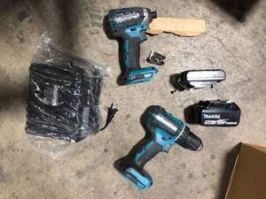 18V LXT Lithium-ion Brushless Cordless 2-Piece Combo Kit 3.0Ah Driver-Drill Impact Driver by Makita Customer Returns See Pictures