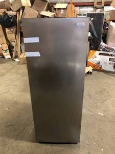 7 cu. ft. Convertible Upright FreezerRefrigerator in Stainless Steel Garage Ready by Vissani Customer Returns See Pictures