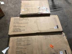 Royce Storage Locker Off White   Customer Returns See Pictures