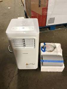 Vissani 5,000 BTU 115-Volt Portable Air Conditioner with Dehumidifier Mode and Remote in White  Customer Returns See Pictures