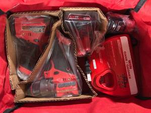 M12 FUEL 12-Volt Lithium-Ion Brushless Cordless Hammer Drill and Impact Driver Combo Kit w2 Batteries and Bag (2-Tool) Customer Returns See Pictures